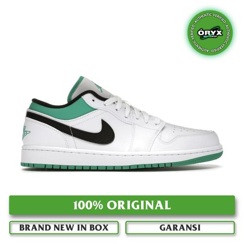 Jual Nike Air Jordan 1 Low White Lucky 