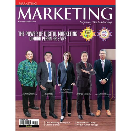 Gambar Majalah Marketing Edisi April 2021 dari Majalah MARKETING Jakarta Utara Tokopedia