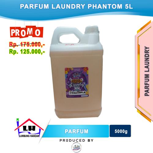Foto Produk Parfum Laundry Phantom 5 Liter PRABU WANGI Instant/Sameday dari Toko Sabun Hamzah