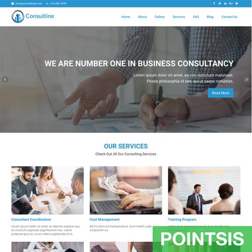 Gambar Website Bisnis Company Profile Perusahaan Profesional Plus CMS PHP - DVD dari pointsis Kota Bekasi Tokopedia