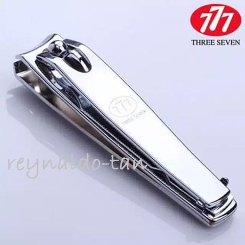 Foto Produk 12 Pcs Gunting Kuku Korea 777 Uk Besar Stainless Silver Chrome Ori dari reynaldo-tan