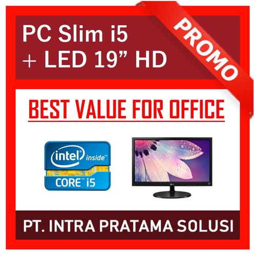Foto Produk Mini PC Core i5 + RAM 8GB + HDD 320GB + LED 19" dari PT. Intra Pratama Solusi