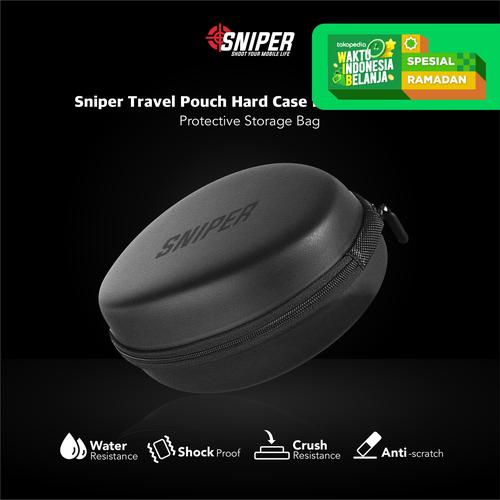 Foto Produk Sniper Travel Pouch Hard Case for Headphones dari Sniper Indonesia