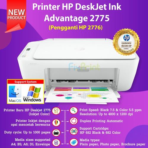 Jual Printer HP Deskjet 2775 All-In-One 