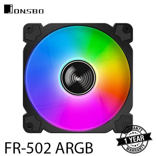 Gambar JONSBO FR-502 ARGB Sync Fan Case 12CM - 3 PIN 5V & 4 pin PWM dari Odin Store Jakarta Pusat Tokopedia