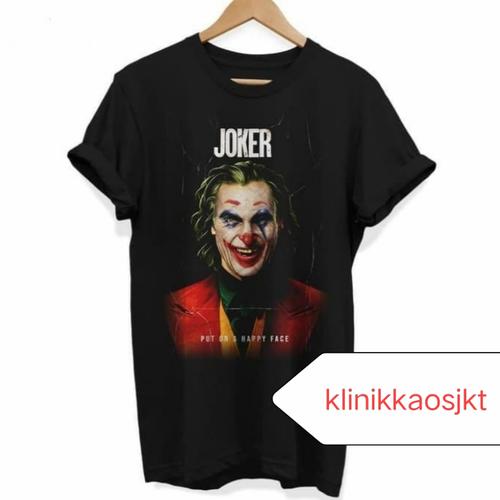 Jual KAOS - BAJU VILLIAN JOKER PUT ON A 