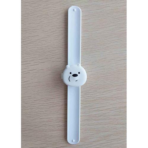 Foto Produk MINISO We Bare Bears Jam Tangan Silikon Slap Watch Anak Perempuan Laki - Putih dari Miniso Indonesia