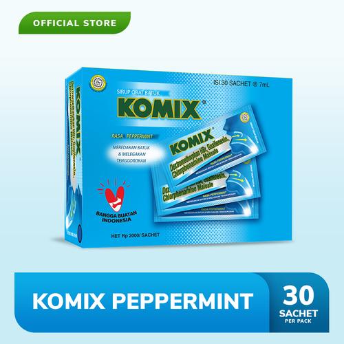 Foto Produk Komix Adult Peppermint Pack (30 Sachet) dari Bintang Toedjoe Official