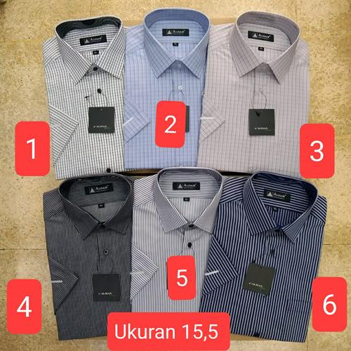 Foto Produk Kemeja Alisan lengan pendek original reguler fit uk 15,5 dari e-soeboer