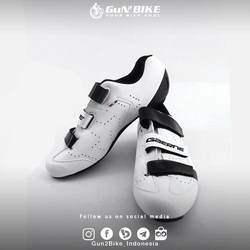 GAERNE RECORD 42 MATT WHITE Sepatu Cleat Road bike Kode 7385 di Gun2 Bike  Tokopedia