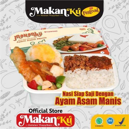 Gambar MakanKu Festival Ayam Asam Manis|Nasi Siap Saji Dengan Ayam Asam Manis dari MakanKu Ready Meal Kab. Sukoharjo Tokopedia