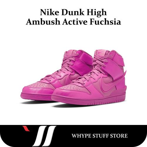 Jual Nike Dunk High Ambush Active Fuchsia - CU7544-600 - 100% Authentic -  6.5 - Jakarta Barat - Whype Stuff Store | Tokopedia