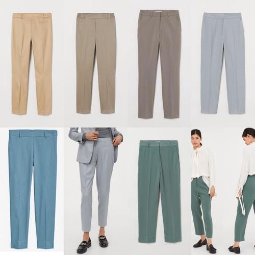 Jual HNM H\u0026M women's trousers chinos 