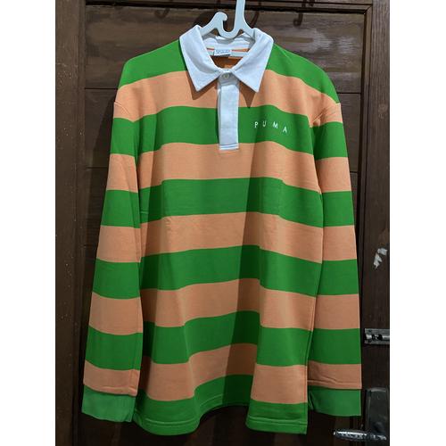 Jual Rugby Shirt PUMA Striped Orange 