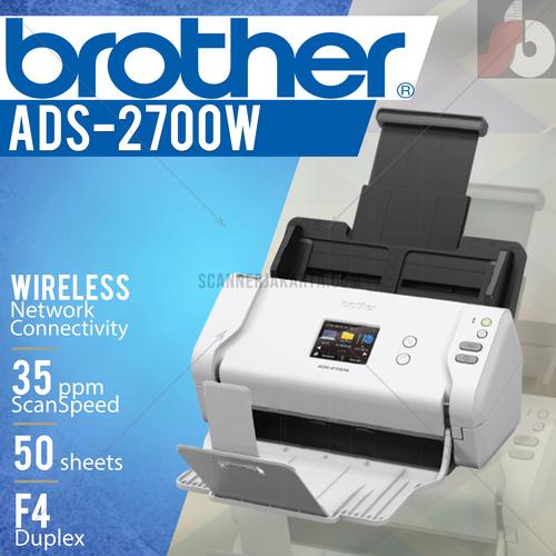 Gambar Scanner Brother ADS 2700W - wireless - wifi dari scanner bandung Kota Bandung Tokopedia