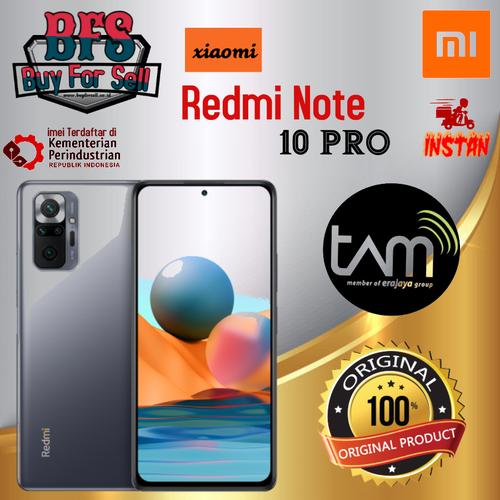 Foto Produk XIOMI REDMI NOTE 10 PRO 6/64 GB - 8/128 GB GARANSI RESMI - bronze limited, 6GB 64GB dari BuyForSell