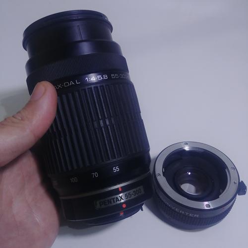 Foto Produk 55-300mm DAL For Pentax + bonus dari Cover BAg