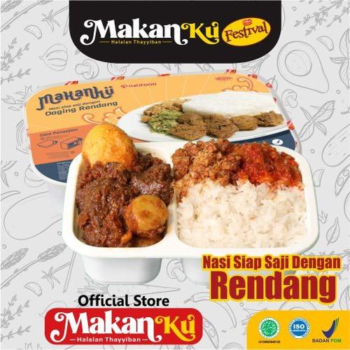 Gambar MakanKu Festival Rendang Daging | Nasi Siap Saji Dengan Rendang Daging dari MakanKu Ready Meal Kab. Sukoharjo Tokopedia