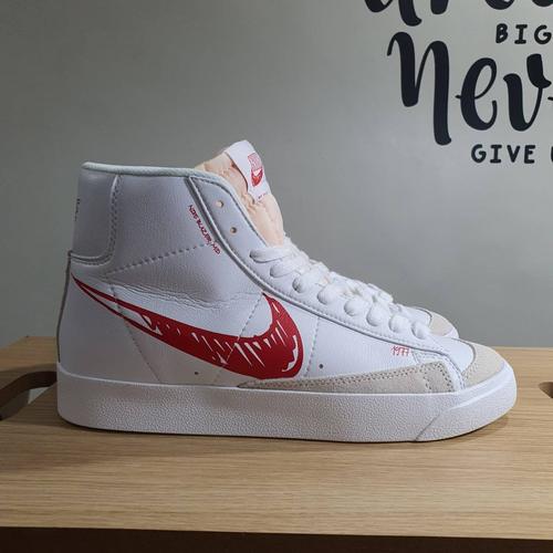Jual Nike blazer Mid sketch white red.redy NO 40-44 - Kota Depok -  Raafiberkah | Tokopedia