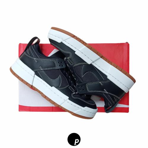 Jual NIKE DUNK LOW DISRUPT BLACK GUM (W 