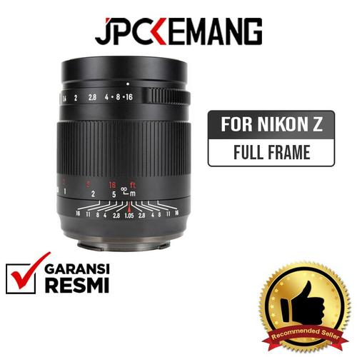 Foto Produk 7artisans 50mm f1.05 Nikon Z FullFrame 7artisan 50mm f/1.05 GARANSIRSM dari JPCKemang
