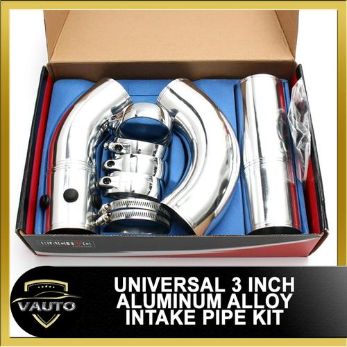 Gambar Universal 3 inch Air Intake Pipe/aluminum Alloy Intake Pipe Kit Turbo dari vauto Jakarta Barat Tokopedia
