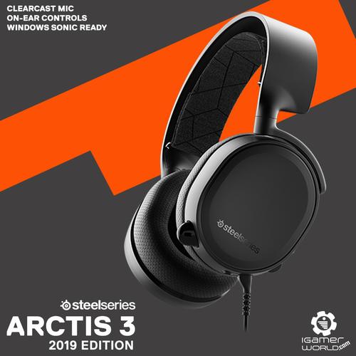 Jual Steelseries Arctis 3 Black Gaming Headset - Jakarta Pusat -  igamerworld | Tokopedia