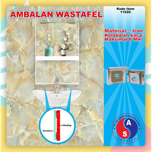 Foto Produk Ambalan Kaca Wastafel SC6680 Tahanan Kaca Wastafel / 11020 dari WINSTON SUKSES ABADI