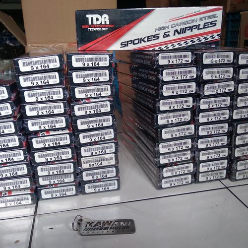 Foto Produk Jari jari TDR CHROME ring 18 velg depan RX KING RXS RX Series dari Kawani Motor Cimahi