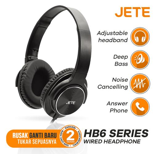 Foto Produk Headset | Headphone JETE HB6 Stereo Sound Full Bass - Garansi 1th dari Doran Gadget