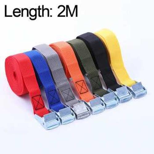 Foto Produk Tali Pengikat Barang Mobil Motor Cargo Belt 2 Meter x 2.5 cm dari RUMAHINAJA
