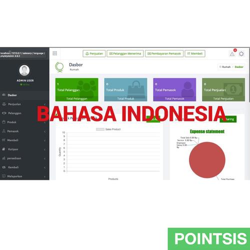 Foto Produk Source Code Aplikasi ERP Sales Plus POS Web PHP Code Igniter dari pointsis