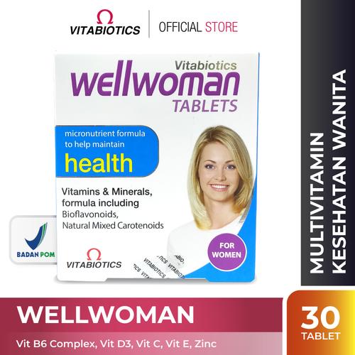 Foto Produk Vitabiotics Wellwoman Suplemen Kesehatan Wanita dari Vitabiotics Indonesia