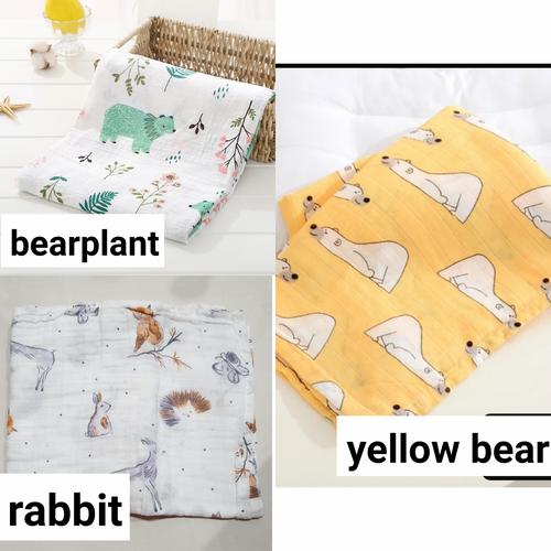 Foto Produk Promo muslin swaddle motif fox / bedong bayi dari ochieyoshee dcode