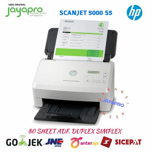 Jual HP SCANJET ENTERPRISE FLOW 5000 S5 SCANNER RESMI - Jakarta Pusat ...