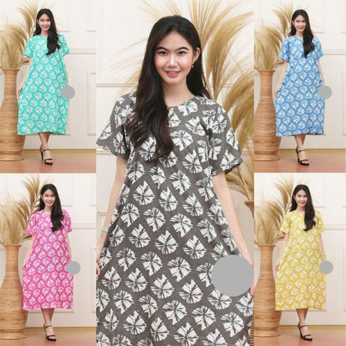Foto Produk Promo Daster Rayon Kencana ungu Busui Adem - Jodhi dari NavyFashion