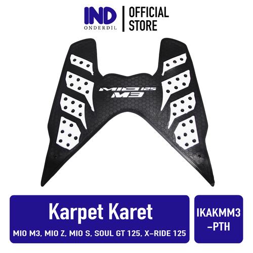 Foto Produk Karpet-Pijakan-Alas Kaki-Bordes Karet Merah Mio M3-S-Z/Soul GT 125 New - Putih dari IND Onderdil