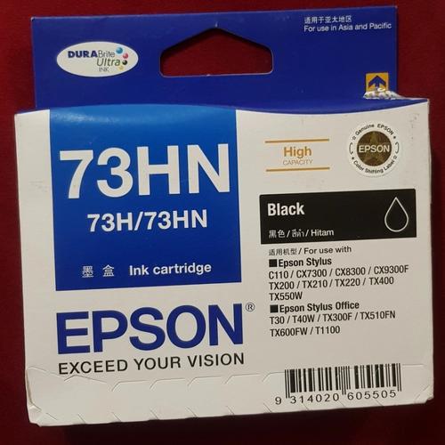 Jual Tinta Epson 73hn Black \u003d TX550W, Office T30, T40W, TX600FW, T1100 -  Jakarta Selatan - Sabar Jaya Official | Tokopedia