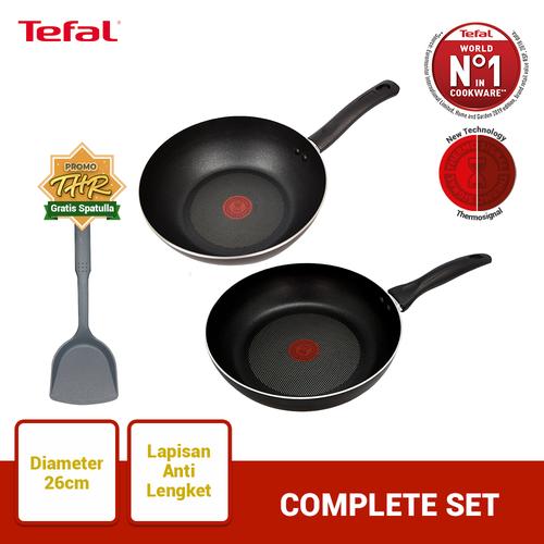 Foto Produk Tefal Wajan & Panci Complete Set 1 - Penggorengan dari TefalKrups Official