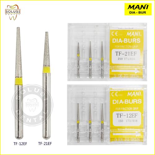 Jual DENTAL MANI DIAMOND BUR EXTRA FINE TF BOX, TF12EF Kota Bekasi