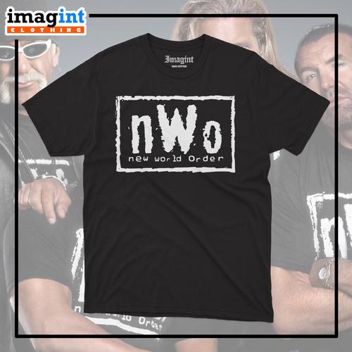 Jual BAJU KAOS DISTRO WWE nWo - Hitam 