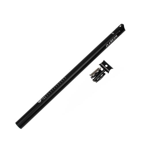 Foto Produk SEATPOST Sepeda Lipat A61 LITEPRO Tiang Saddle Alloy 33.9x600mm - Black dari Maxxiebike