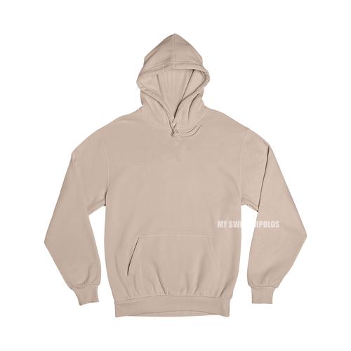 hoodie beige