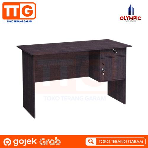 Foto Produk OLYMPIC MEJA BELAJAR TULIS KOMPUTER KERJA MT G - STAR 1/2 BIRO - MT DARK dari Toko Terang Garam