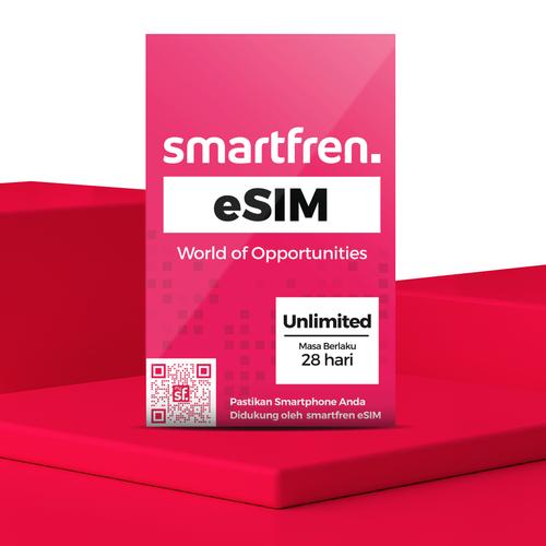 Gambar ESIM Smartfren Unlimited dari Smartfren Official Store Jakarta Utara Tokopedia