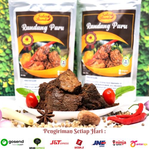 Foto Produk TERLARIS RENDANG PARU PADANG SALERO BUNDO 1/4 KG - Pedas dari Adelsa Baby & Kids
