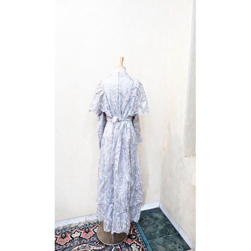 Gambar Jakahong Premium Modest Collection - Assyifa Dress Grey dari jakahong studio Jakarta Barat Tokopedia