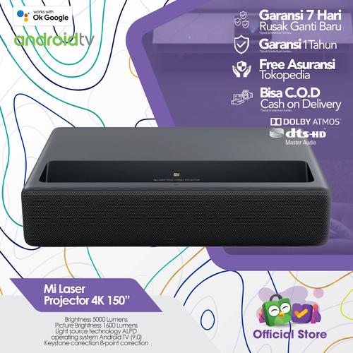 Promo Xiaomi Mi 4K Laser Projector 150 