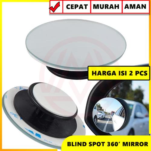 Foto Produk Kaca Spion Cermin Tambahan Blind Spot 360 Mirror 2 in 1 Adjustable dari Modifikasi Market