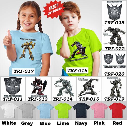 Foto Produk Kaos / Baju Anak Transformers - 13 Motif/Design - dari Little Orca